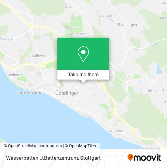 Wasserbetten U.Bettenzentrum map