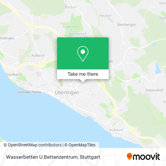 Карта Wasserbetten U.Bettenzentrum