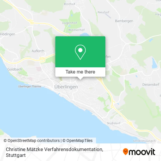 Карта Christine Mätzke Verfahrensdokumentation