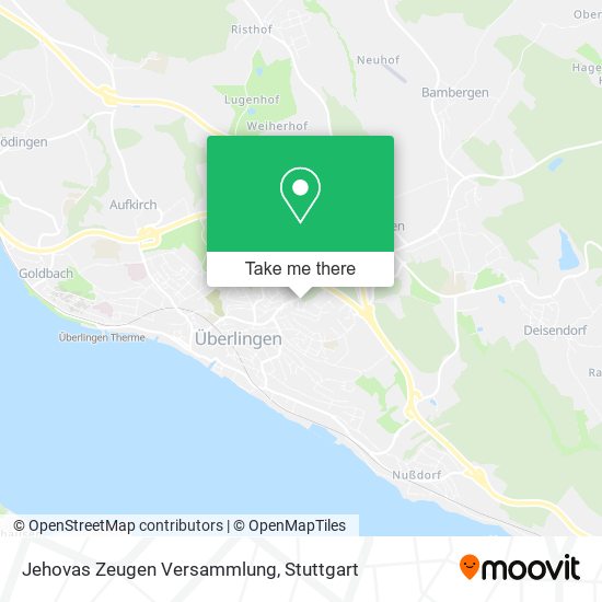 Jehovas Zeugen Versammlung map