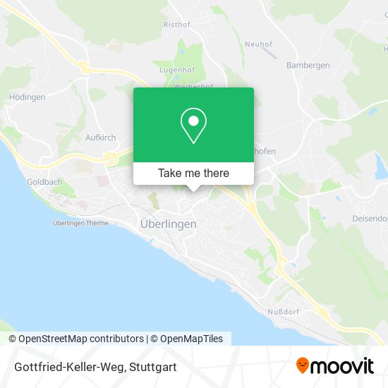 Gottfried-Keller-Weg map