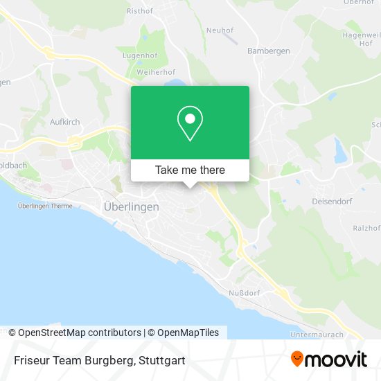 Friseur Team Burgberg map