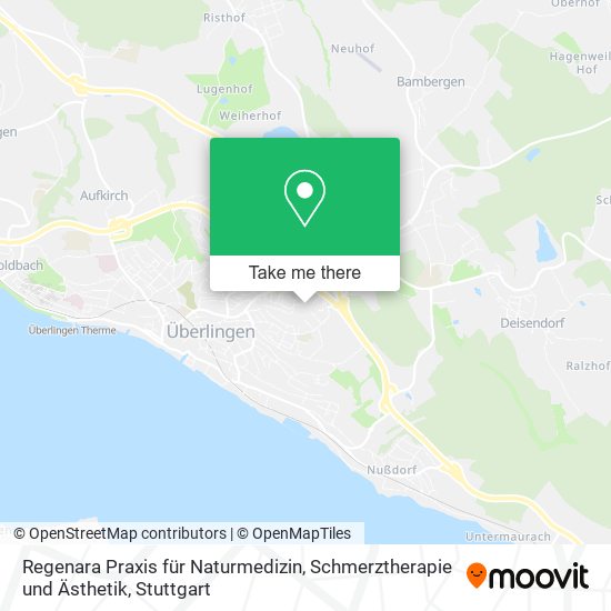 Regenara Praxis für Naturmedizin, Schmerztherapie und Ästhetik map