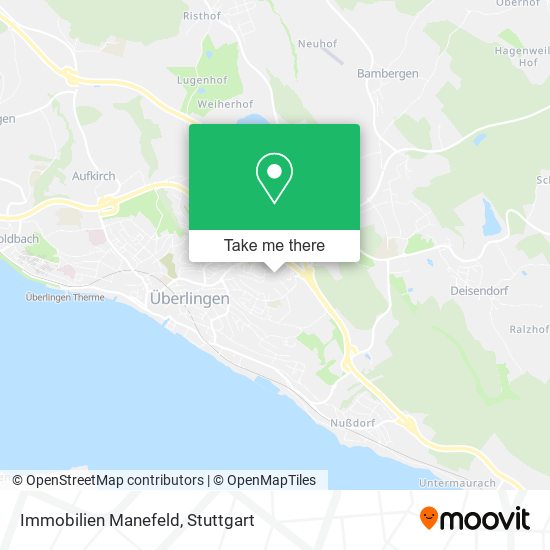 Immobilien Manefeld map