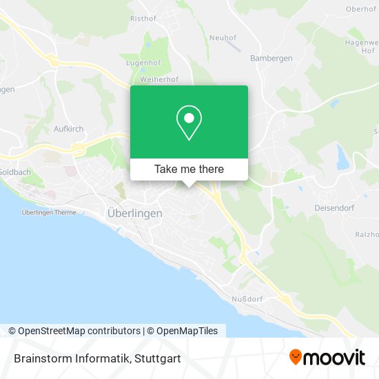 Brainstorm Informatik map