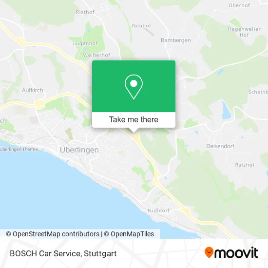 Карта BOSCH Car Service