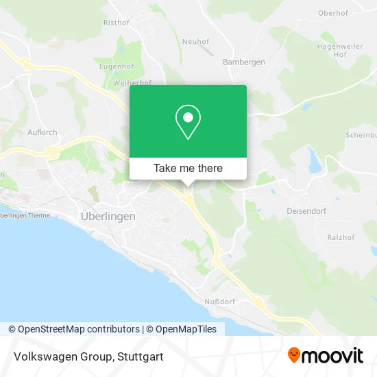 Карта Volkswagen Group
