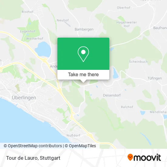 Карта Tour de Lauro