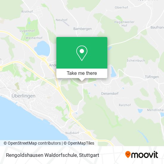 Rengoldshausen Waldorfschule map
