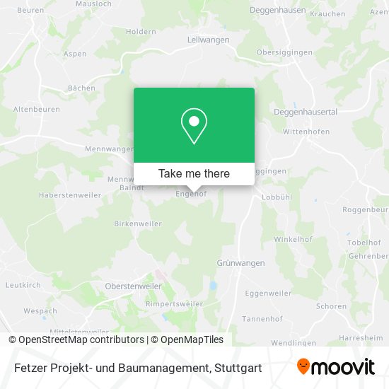 Fetzer Projekt- und Baumanagement map