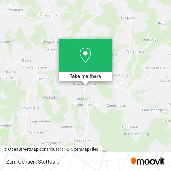 Карта Zum Ochsen