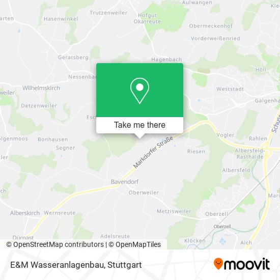 E&M Wasseranlagenbau map