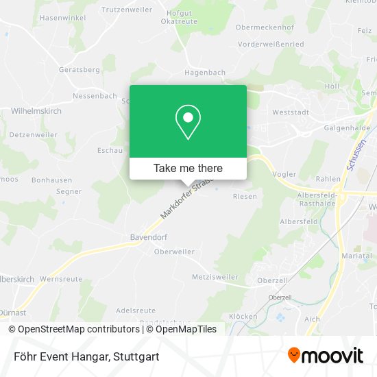 Föhr Event Hangar map