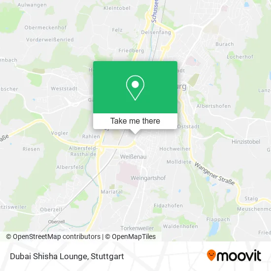 Карта Dubai Shisha Lounge