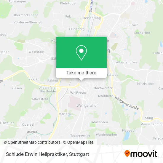 Карта Schlude Erwin Heilpraktiker