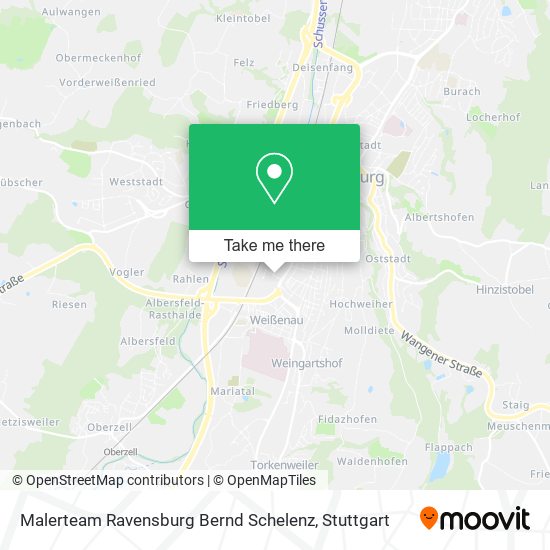 Malerteam Ravensburg Bernd Schelenz map