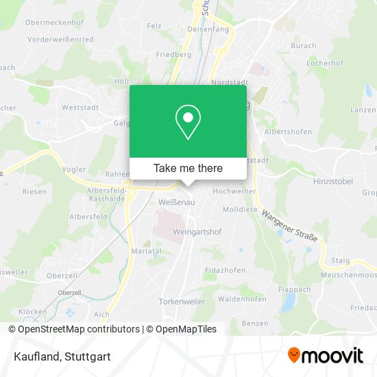 Kaufland map