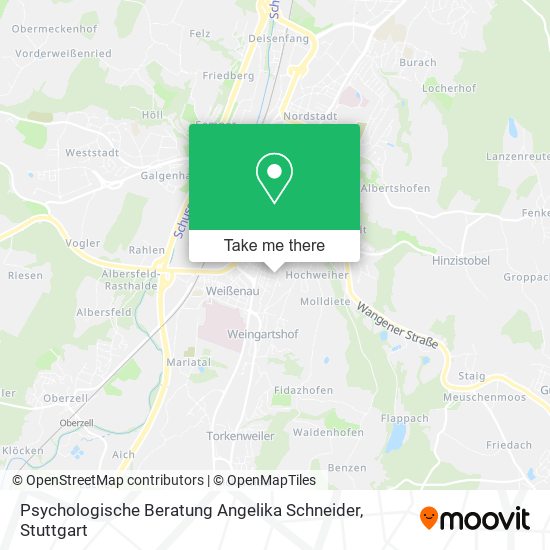 Psychologische Beratung Angelika Schneider map