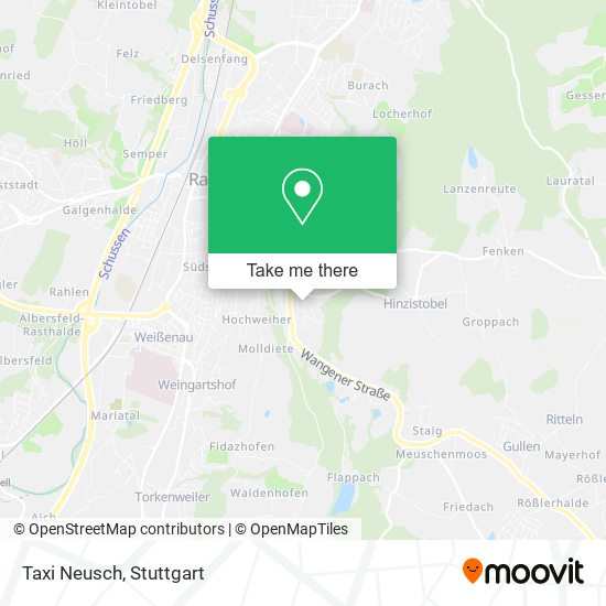 Карта Taxi Neusch