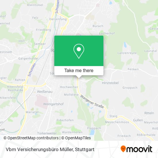 Карта Vbm Versicherungsbüro Müller