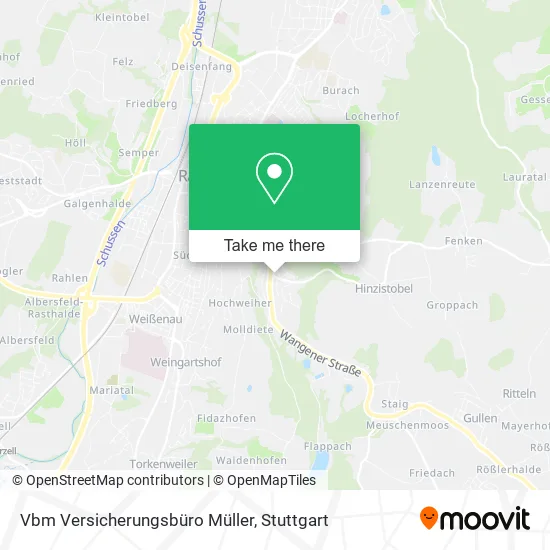 Карта Vbm Versicherungsbüro Müller