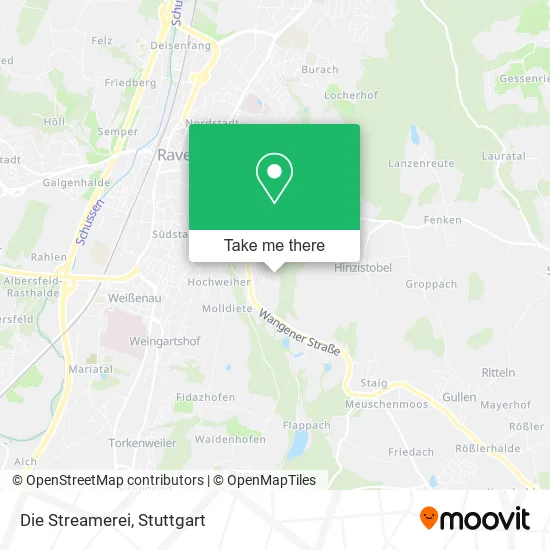 Карта Die Streamerei