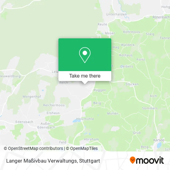 Карта Langer Maßivbau Verwaltungs
