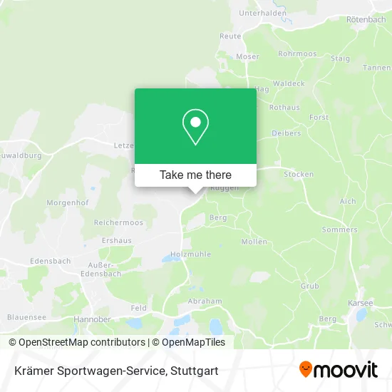 Карта Krämer Sportwagen-Service