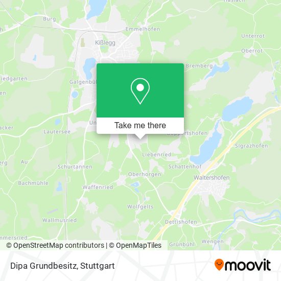 Dipa Grundbesitz map