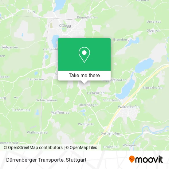 Карта Dürrenberger Transporte