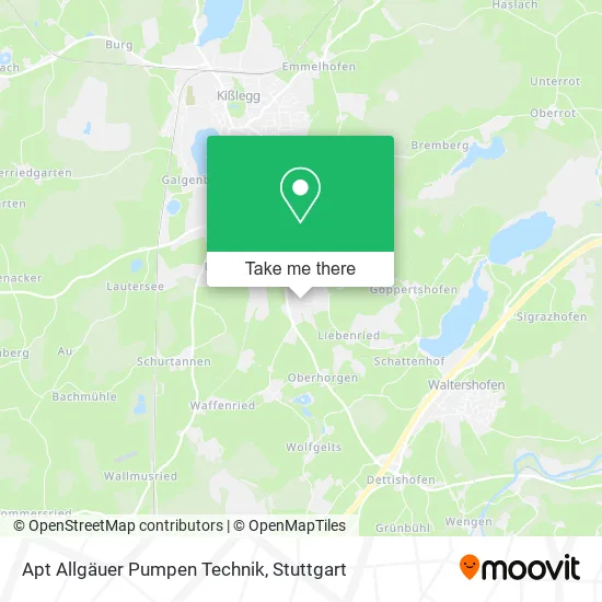 Карта Apt Allgäuer Pumpen Technik