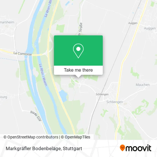 Карта Markgräfler Bodenbeläge