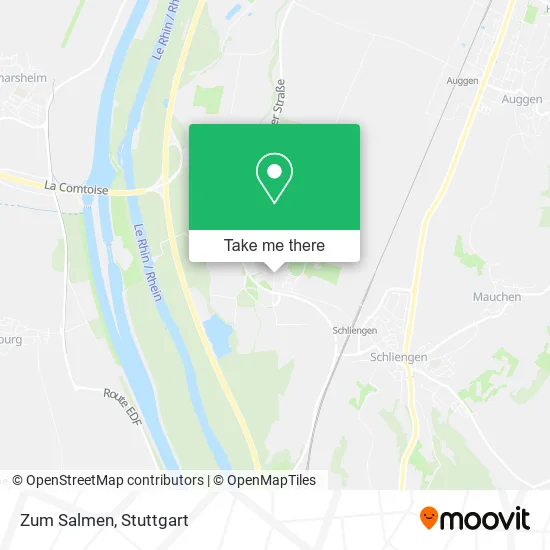 Карта Zum Salmen