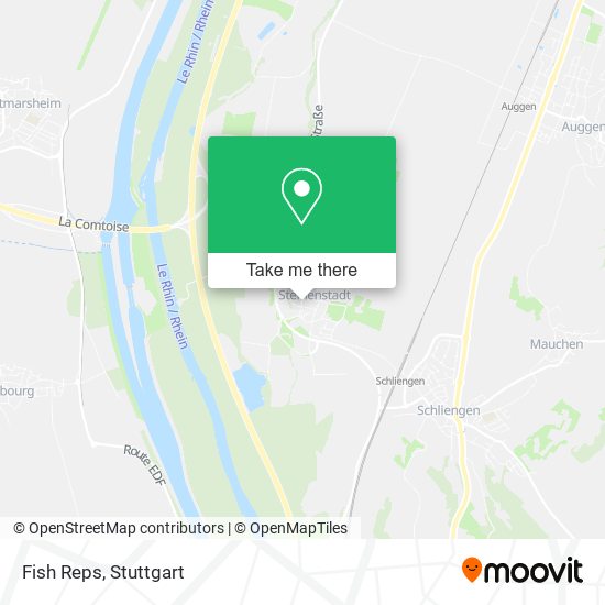 Fish Reps map