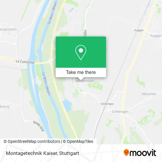 Карта Montagetechnik Kaiser