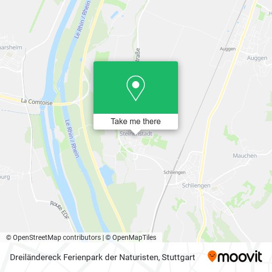 Карта Dreiländereck Ferienpark der Naturisten