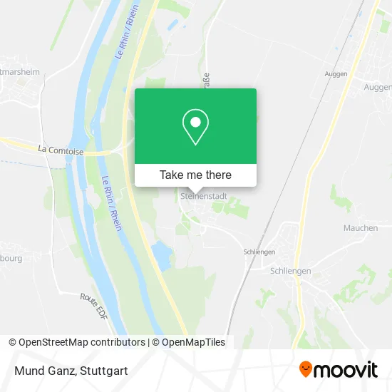 Карта Mund Ganz