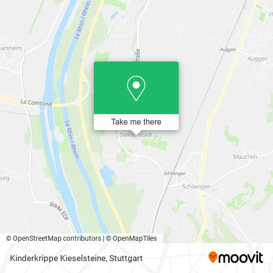 Карта Kinderkrippe Kieselsteine