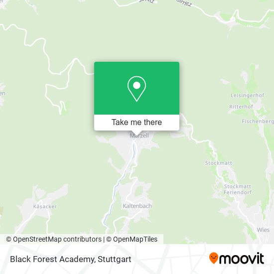 Black Forest Academy map