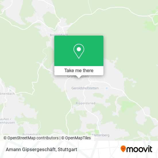 Amann Gipsergeschäft map