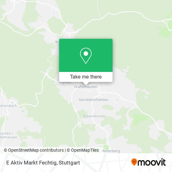 E Aktiv Markt Fechtig map