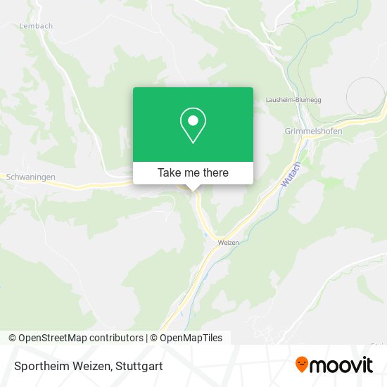 Sportheim Weizen map