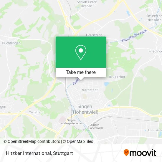 Карта Hitzker International
