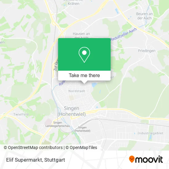 Карта Elif Supermarkt