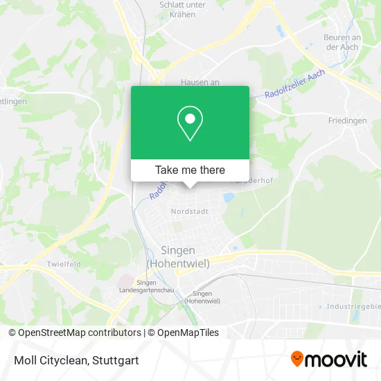 Карта Moll Cityclean