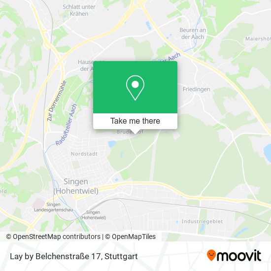 Lay by Belchenstraße 17 map