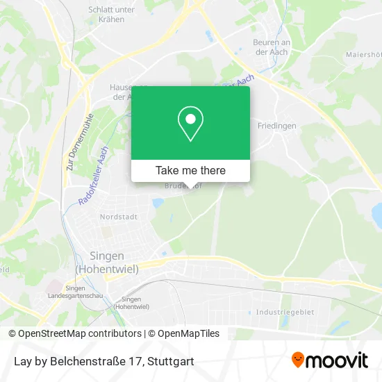 Карта Lay by Belchenstraße 17