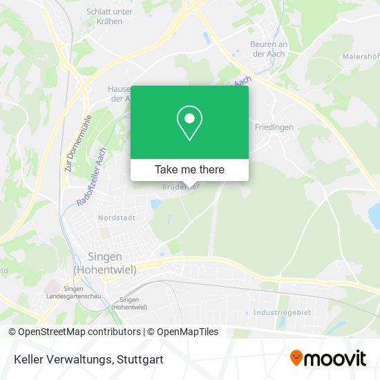 Карта Keller Verwaltungs