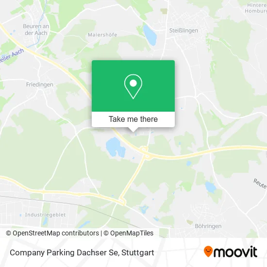 Карта Company Parking Dachser Se