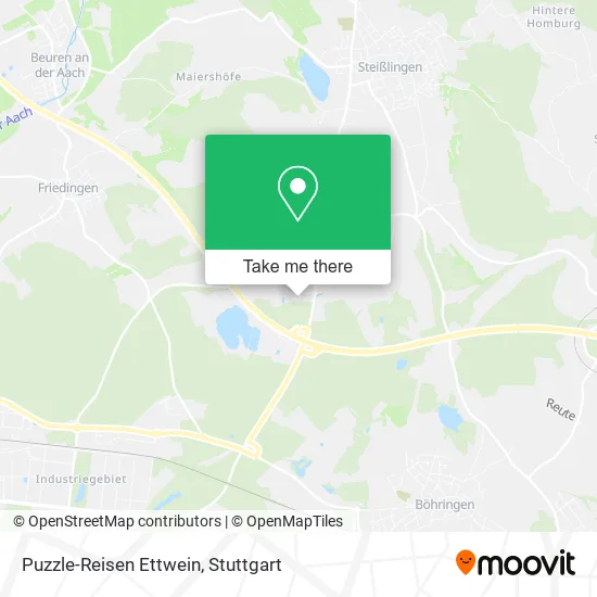 Карта Puzzle-Reisen Ettwein